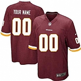 Customized Men & Women & Youth Washington Redskins Red Team Color Nike Game Stitched Jersey,baseball caps,new era cap wholesale,wholesale hats